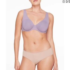 ThirdLove Second Skin Unlined Bra Stormy Lilac Purple Size 38F